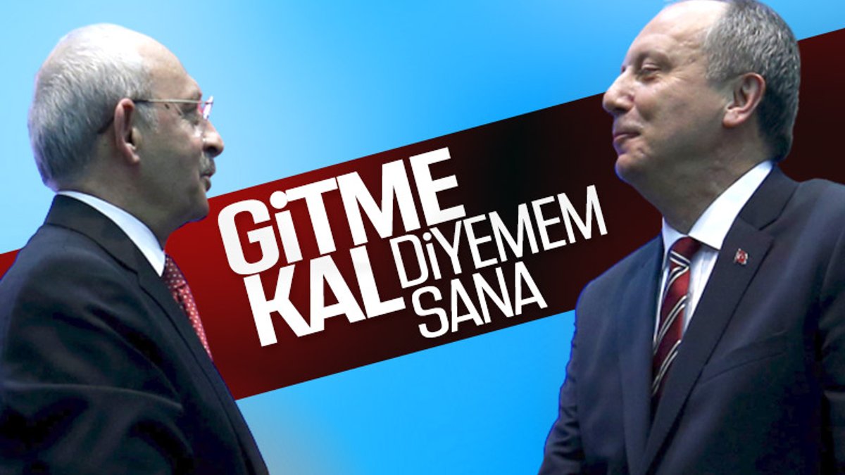 Kemal Kılıçdaroğlu, Muharrem İnce'ye dur demeyecek