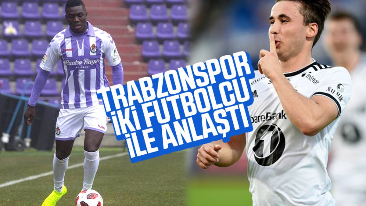 Trabzonspor'dan 2 transfer duyurusu