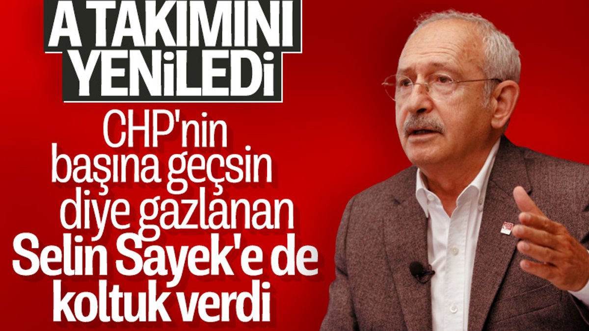 Kılıçdaroğlu'nun 16 kişilik MYK'sı belli oldu
