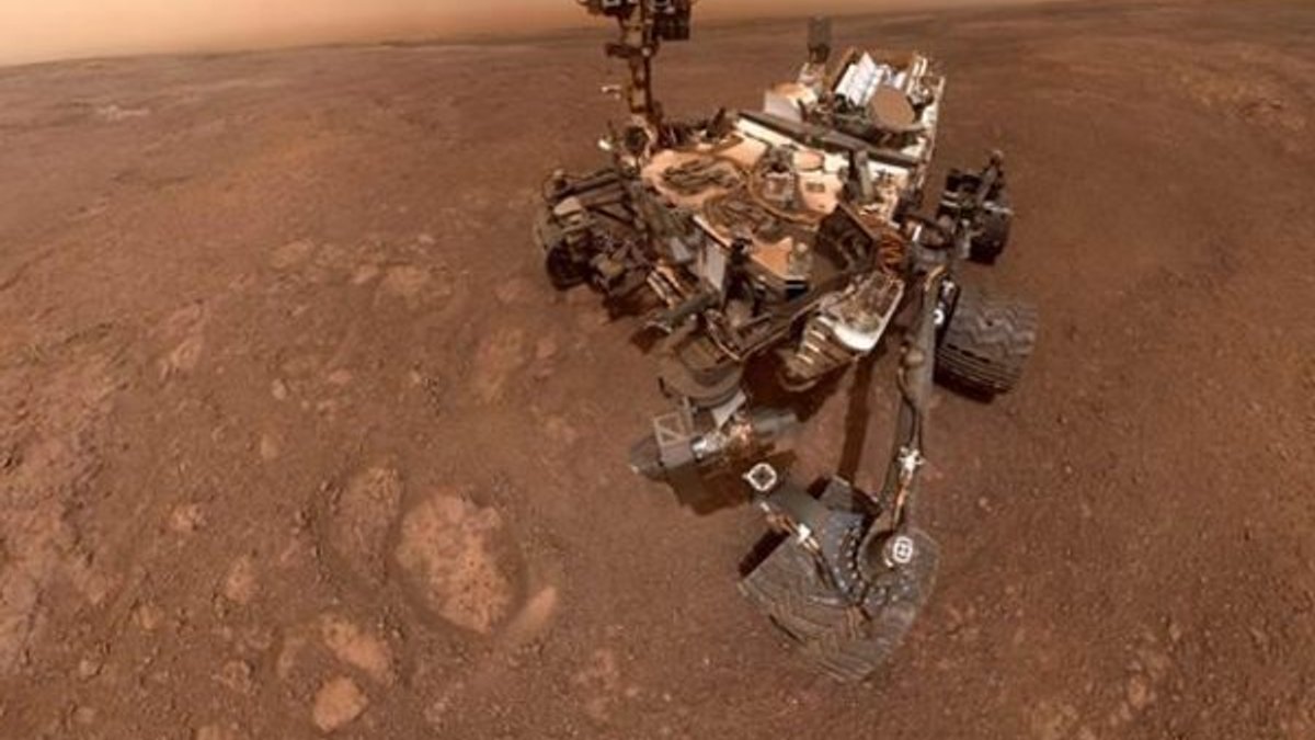 NASA'nın Mars aracının çektiği etkileyici fotoğraflar