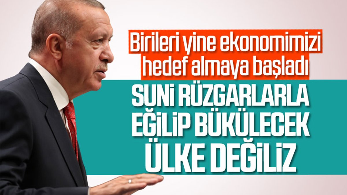Cumhurbaşkanı Erdoğan, ekonomik gelişmeleri değerlendirdi
