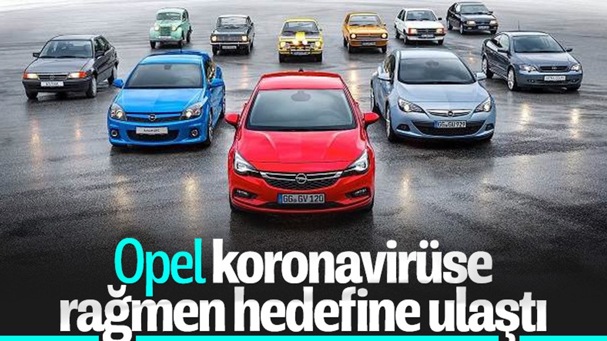Opel Türkiye, sene başında belirlediği hedefe ulaştı