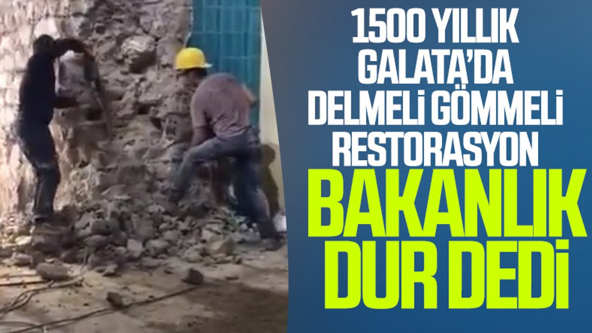 Mehmet Nuri Ersoy, Galata restorasyonuna açıklık getirdi