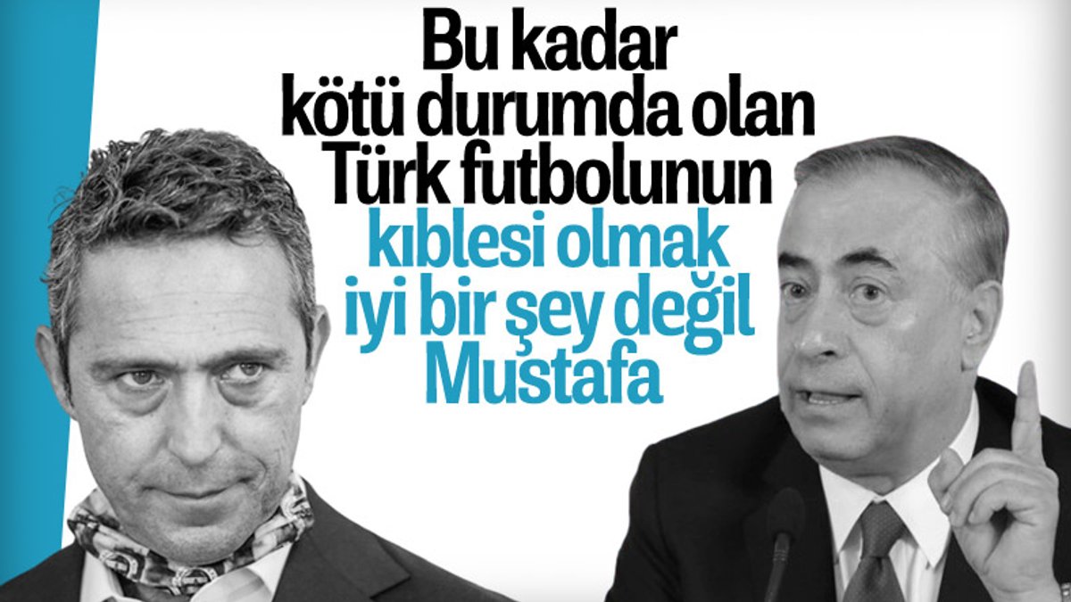 Ali Koç'tan Mustafa Cengiz'e kıble cevabı