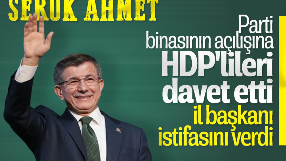 Ahmet Davutoğlu’nun HDP daveti, istifayı getirdi