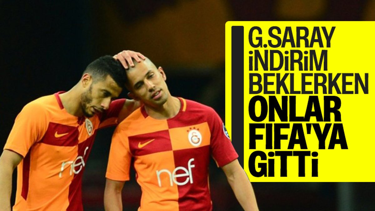 Galatasaray'da Belhanda ve Feghouli krizi