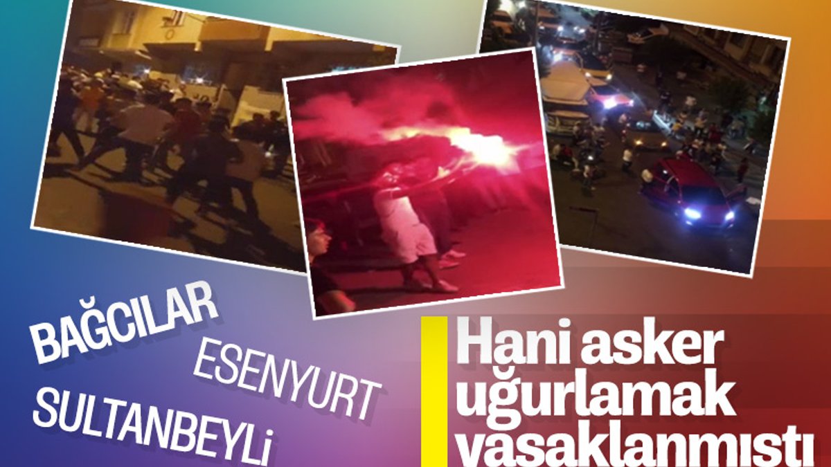 İstanbul'daki asker eğlencelerinden korkunç görüntüler