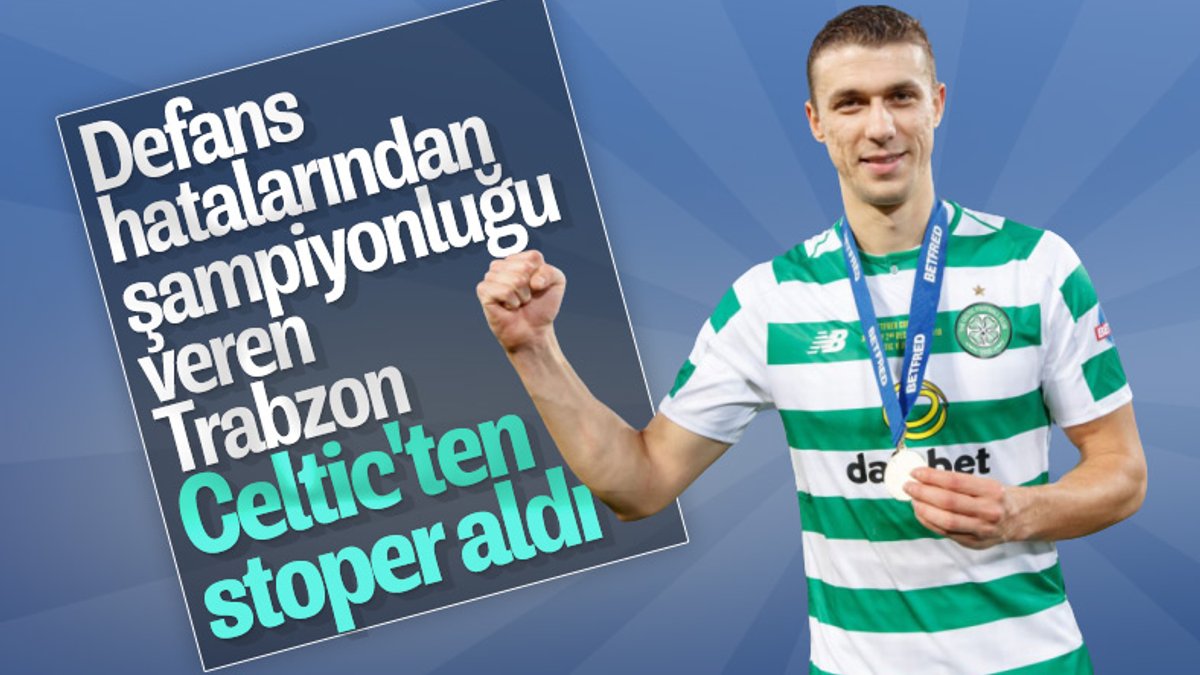 Trabzonspor, Hırvat stoper Simunovic ile anlaştı
