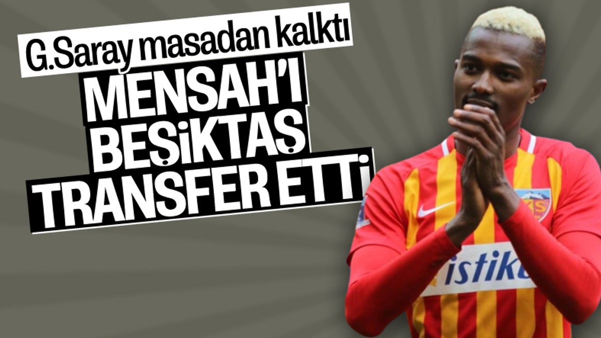 Beşiktaş Mensah'ı kadrosuna kattı