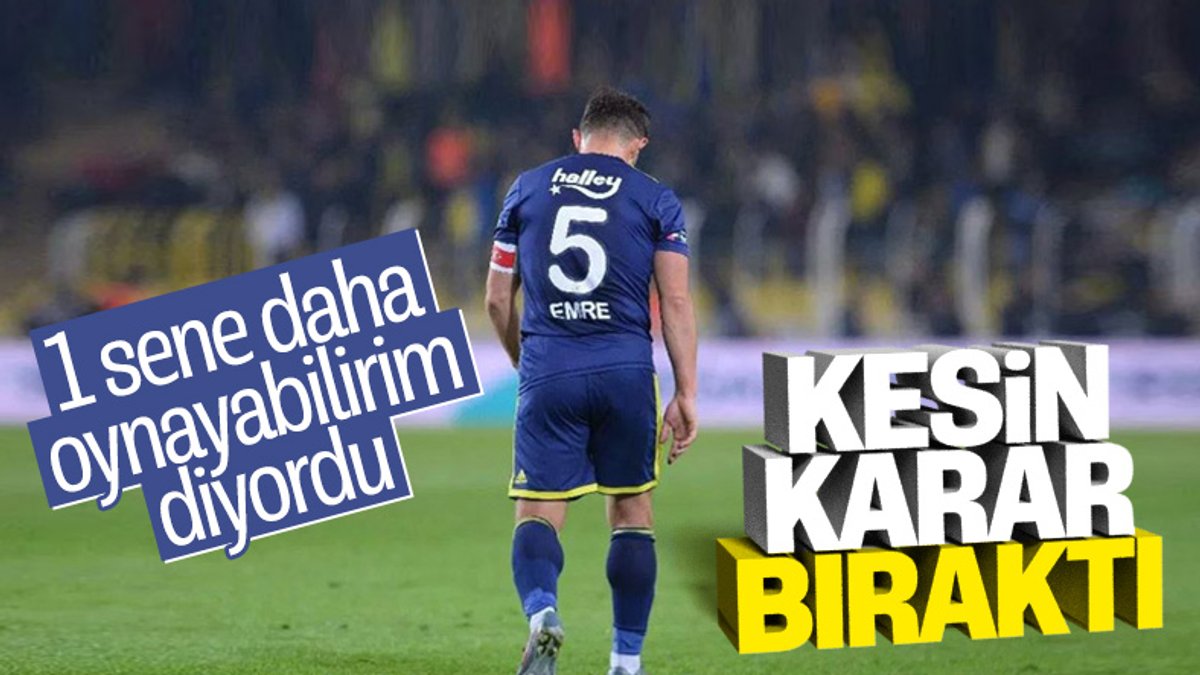 Emre Belözoğlu, futbolu bıraktı