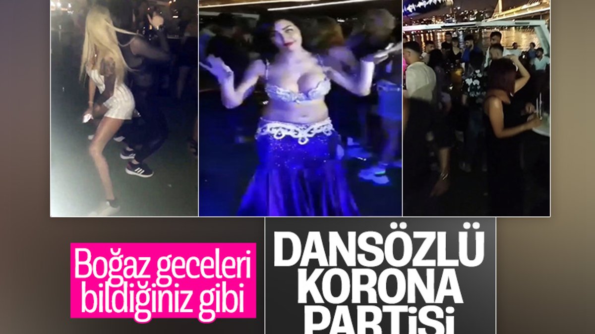 İstanbul Boğazı’nda dansözlü yat partileri