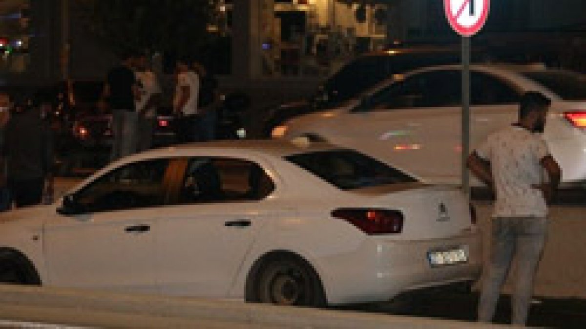 Gaziantep'te kazadan kaçınan sürücü kaza yaptı