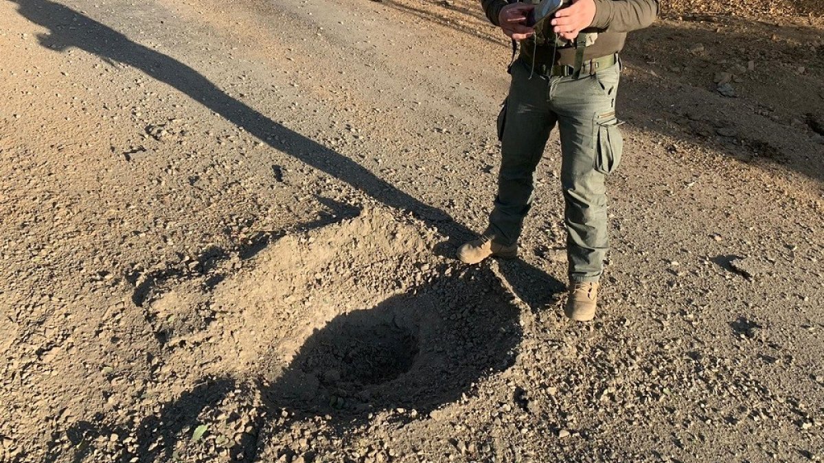 Hizan’da PKK'nın yola döşediği EYP imha edildi