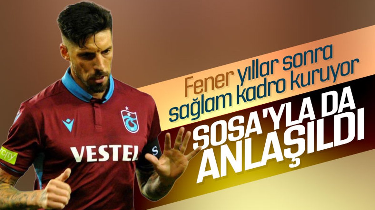 Fenerbahçe, Jose Sosa ile anlaştı