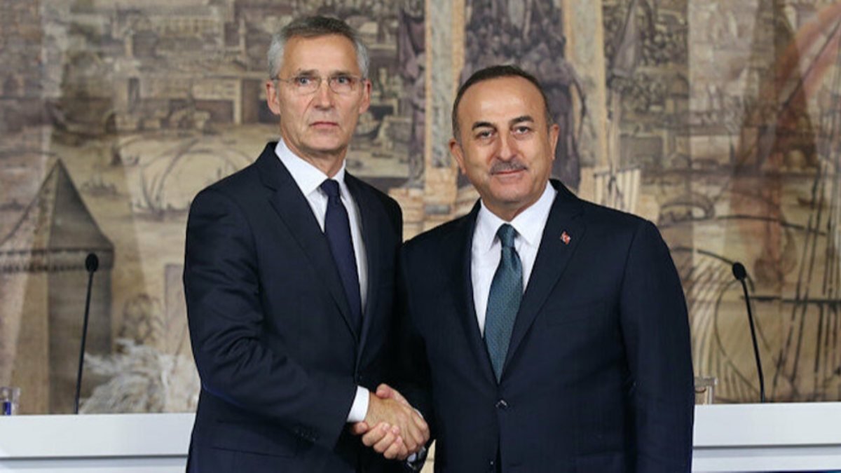 Bakan Çavuşoğlu NATO Genel Sekreteri Stoltenberg ile görüştü