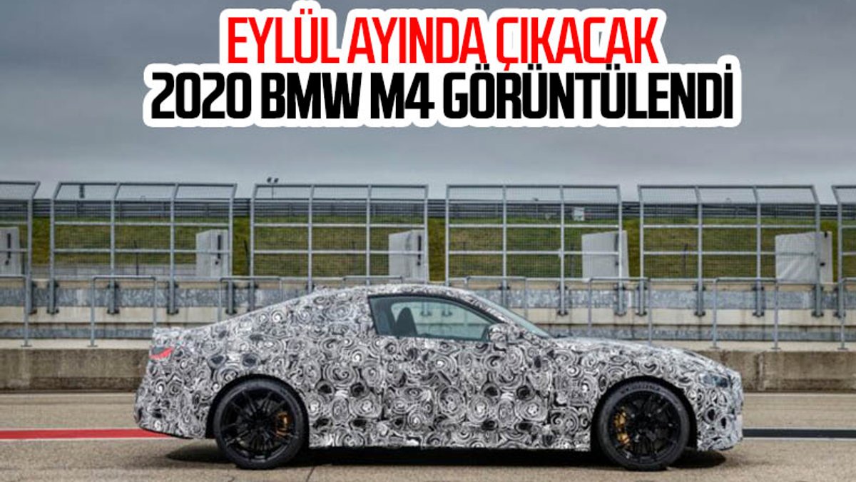 2020 BMW M4, test sırasında kameralara yakalandı
