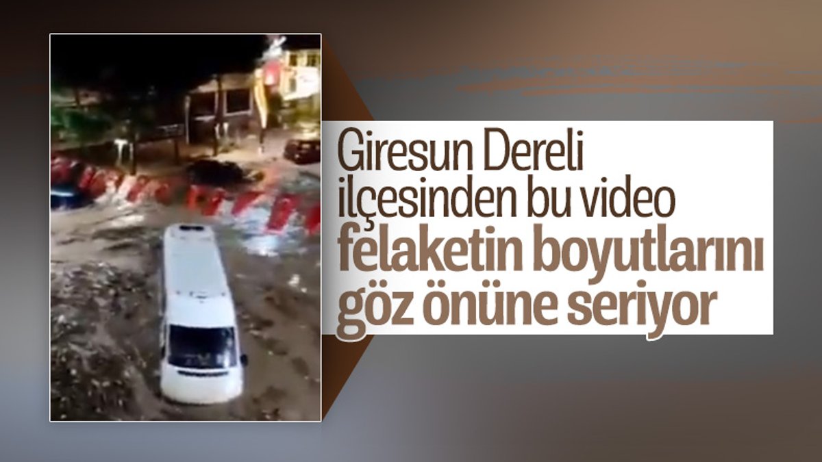 Giresun'daki sel felaketinin yeni görüntüleri