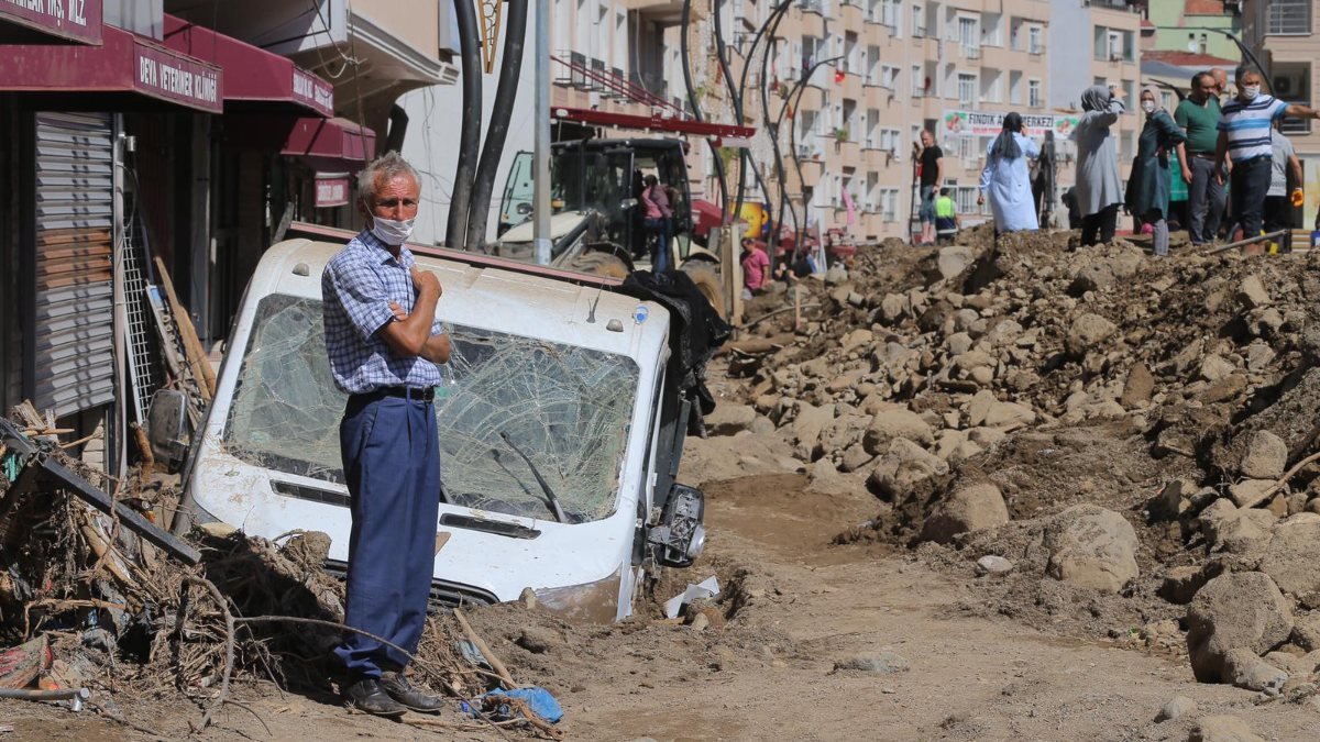 Giresun'daki sel felaketinde hayatını kaybedenlerin sayısı yükseldi
