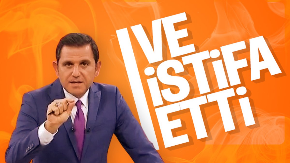 Fatih Portakal FOX TV'den istifa etti