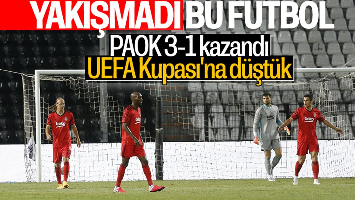 Beşiktaş, Şampiyonlar Ligi'nden elendi