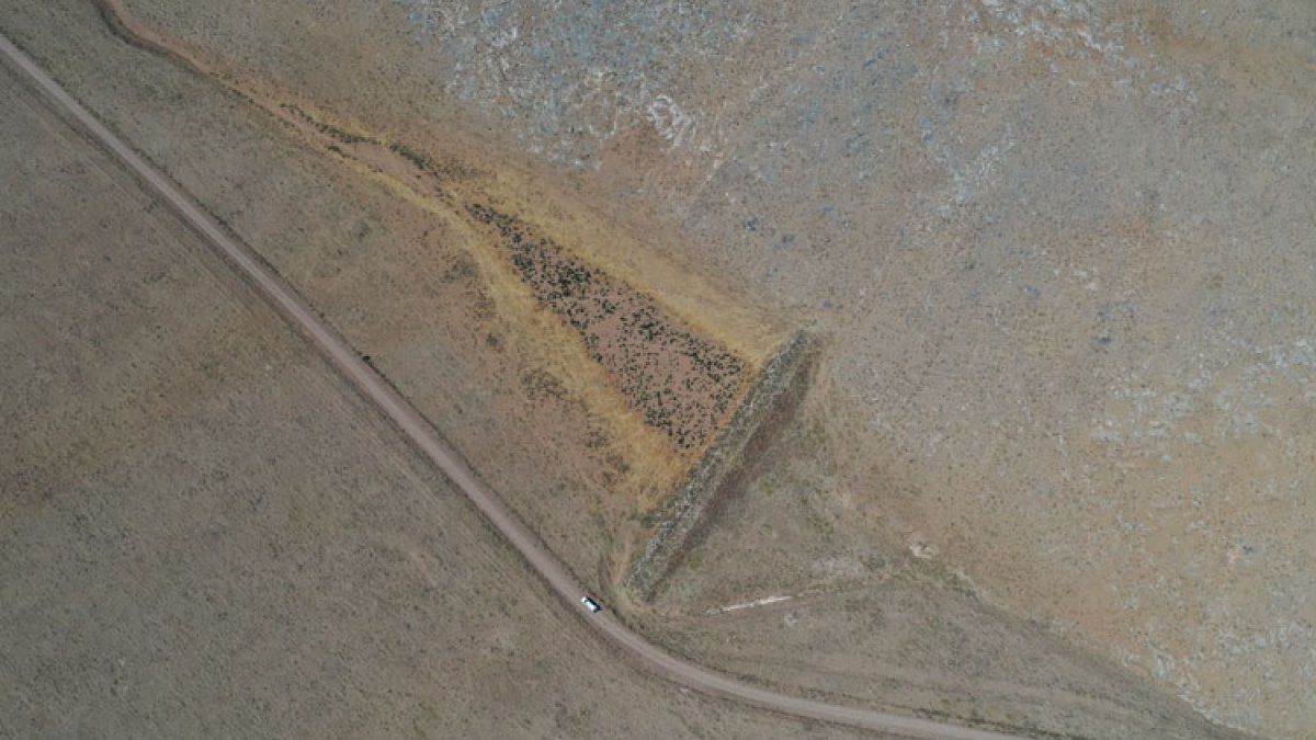 Konya'da 2 bin yıllık baraj keşfedildi