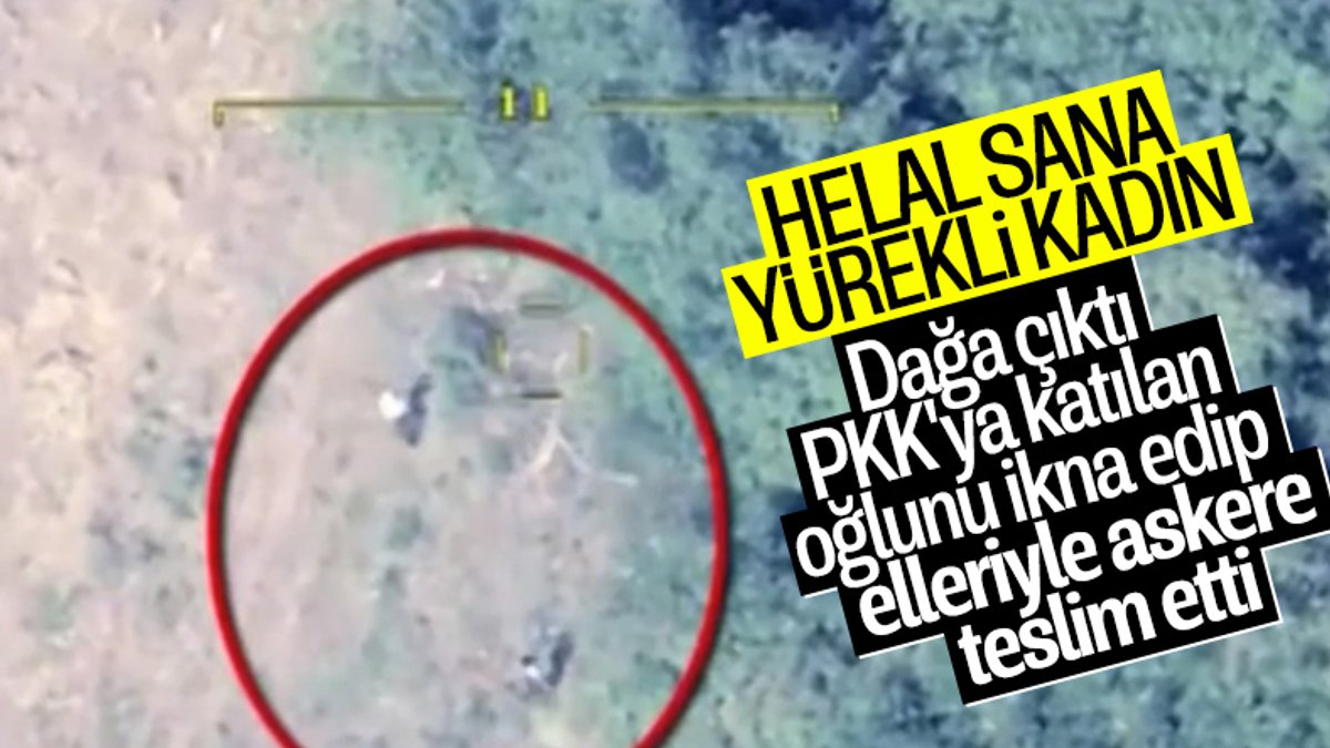 Bitlis'te anne, oğlunu terör örgütü PKK'nın elinden kurtardı
