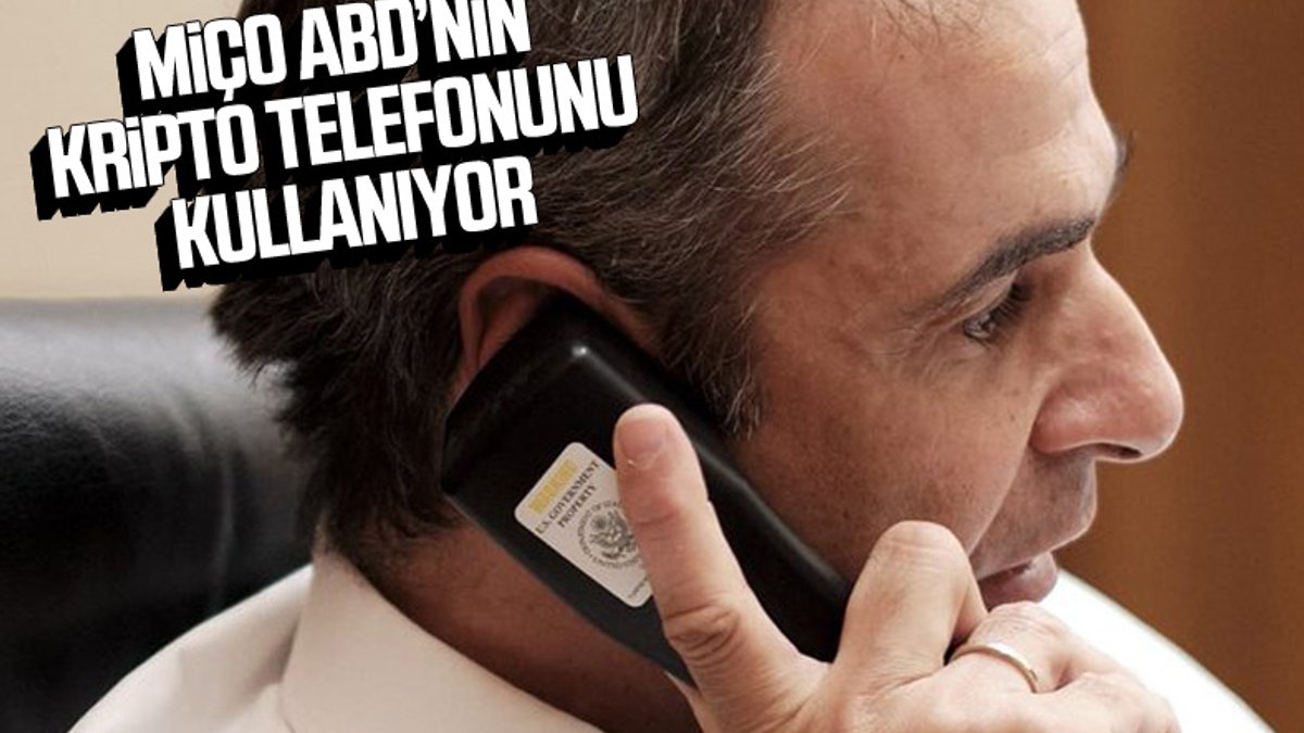 Yunanistan Başbakanı Miçotakis'in kriptolu telefonu dikkat çekti