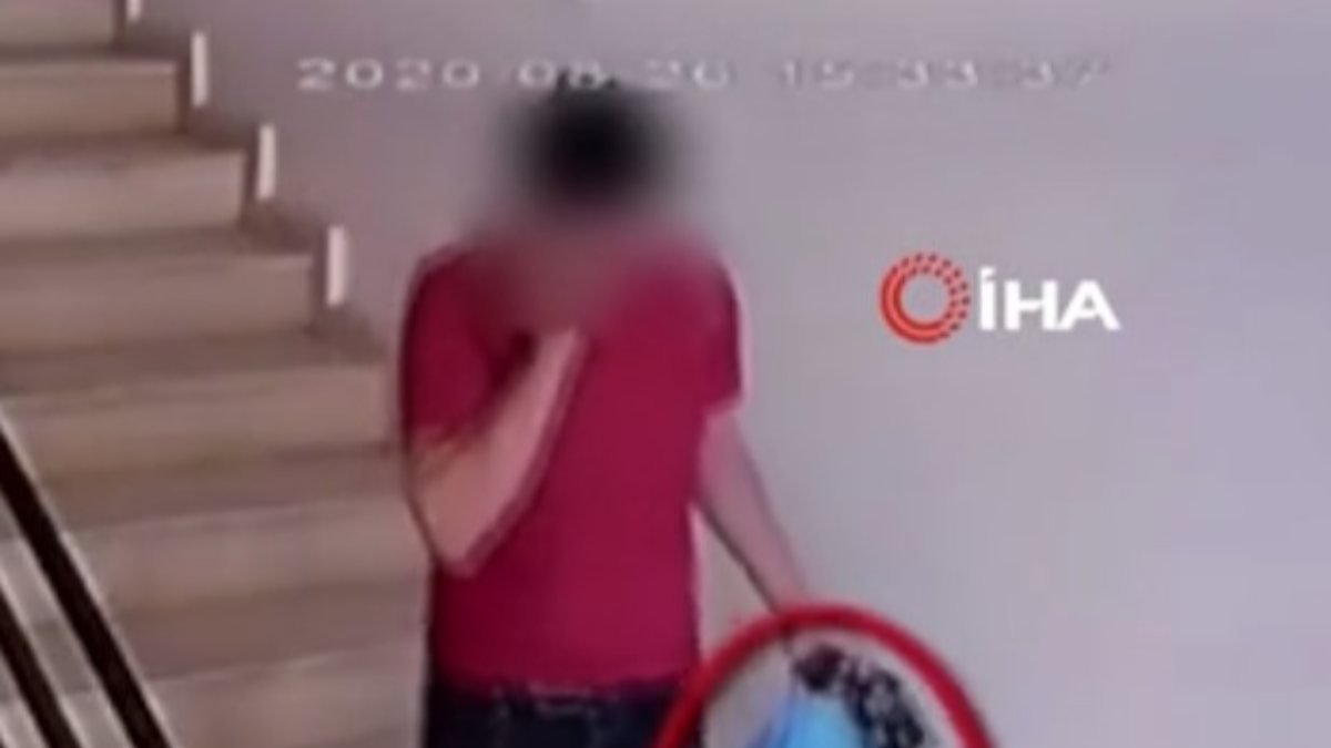 Gaziantep'te 2 eve girip hırsızlık yapan şüpheli yakalandı