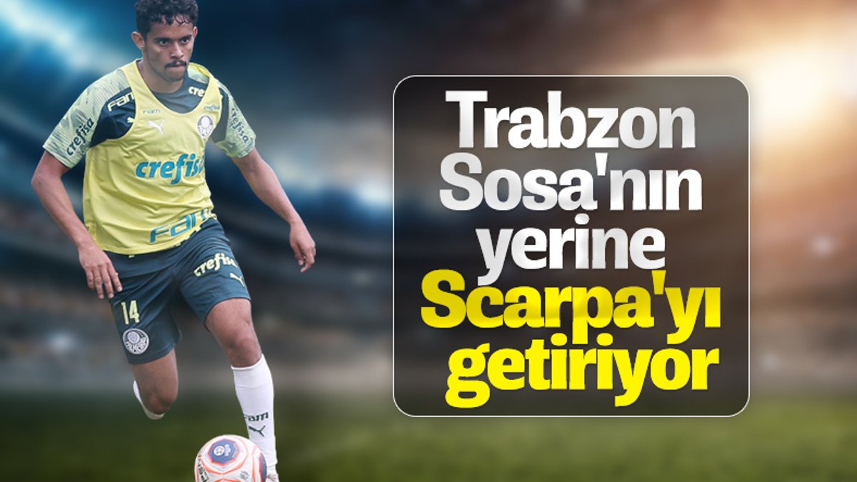 Trabzonspor'da gündemde Scarpa var