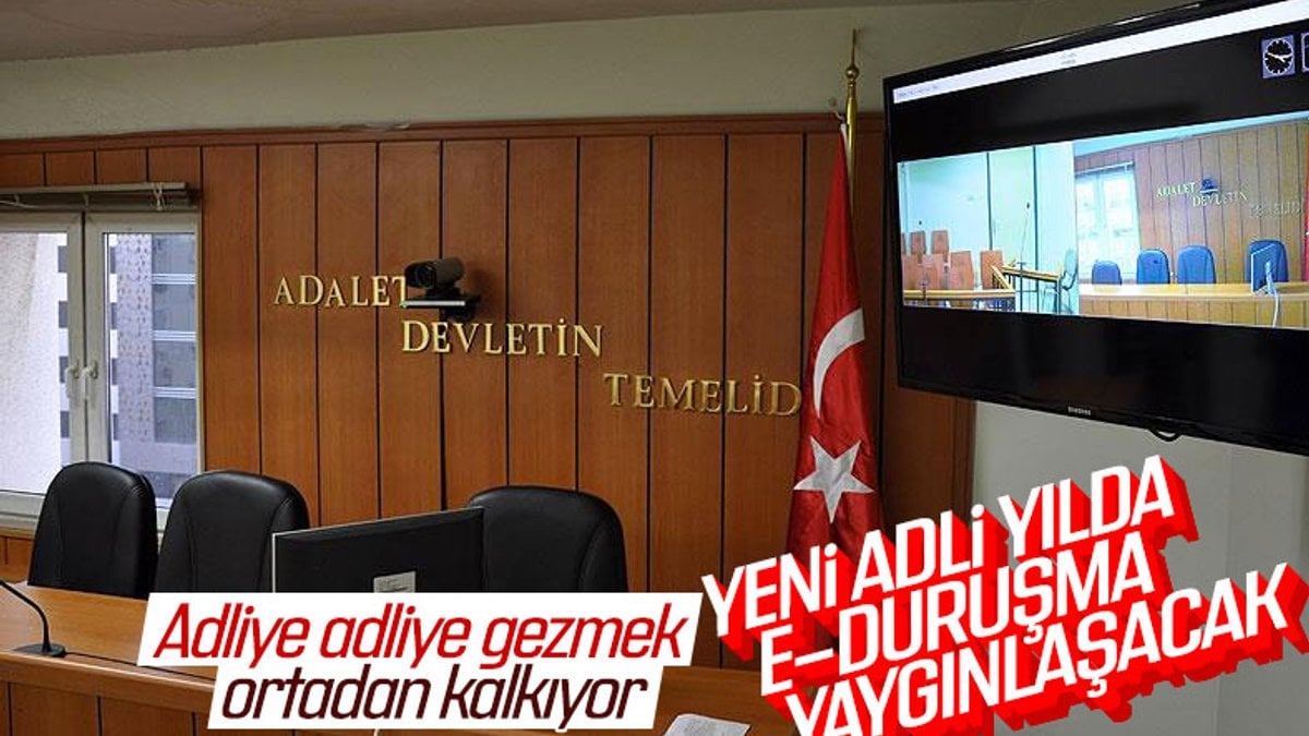 Adalet Bakanı Abdülhamit Gül: Yeni adli yılda e-duruşma yaygınlaşacak