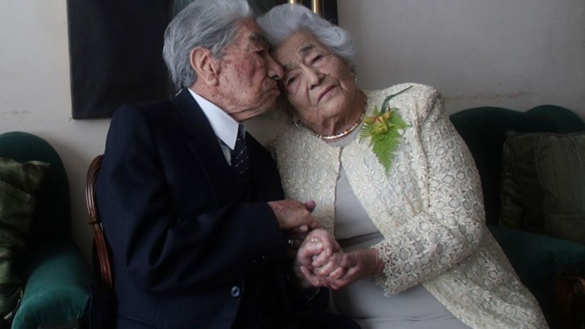 Dünyanın en yaşlı evli çifti