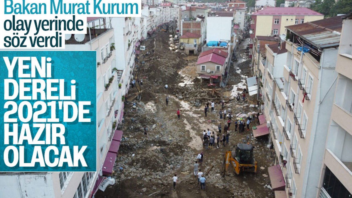 Bakan Murat Kurum, Giresun'daki son durumu anlattı