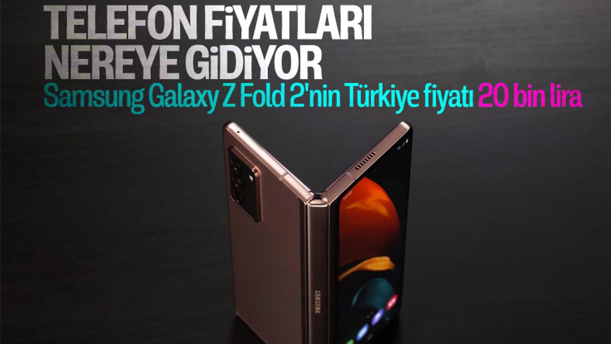 Samsung'un katlanabilir telefonu Galaxy Z Fold 2'nin Türkiye fiyatı belli oldu
