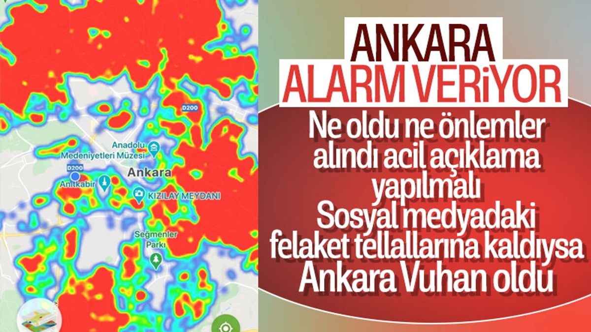En yüksek koronavirüs vaka sayısı Ankara'da
