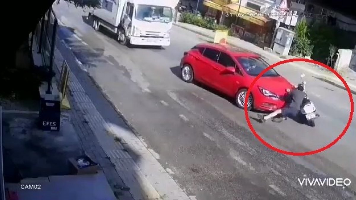Bursa'da kaygan yolda ilerleyemeyen sürücü kaza yaptı
