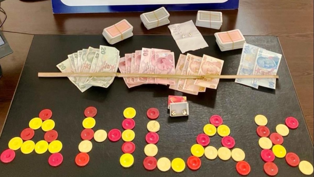 Kütahya'da kumar operasyonu: 18 gözaltı