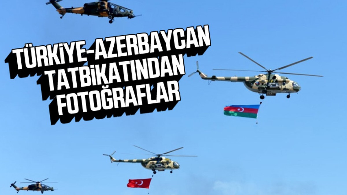 Türkiye ve Azerbaycan askerleri ortak tatbikat düzenledi