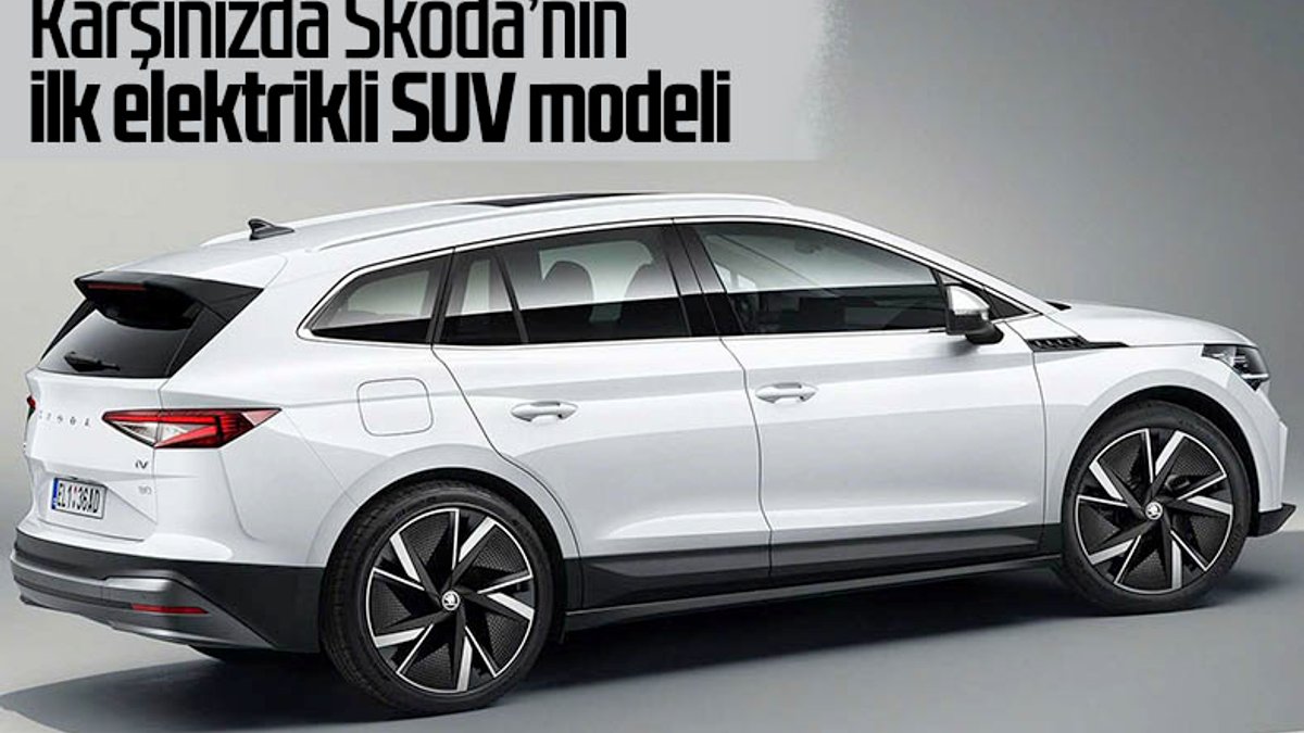 Skoda'nın ilk elektrikli SUV modeli Enyaq iV tanıtıldı