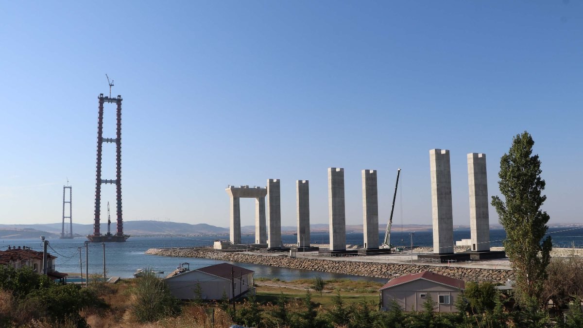 1915 Çanakkale Köprüsü ne zaman bitecek? 1915 Çanakkale Köprüsü'nde gelinen son aşama...