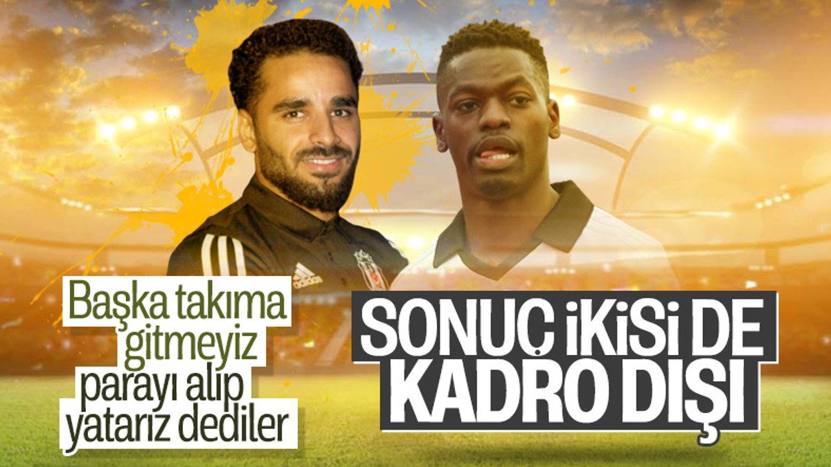 Beşiktaş'ta Mirin ve Douglas kadro dışı bırakıldı