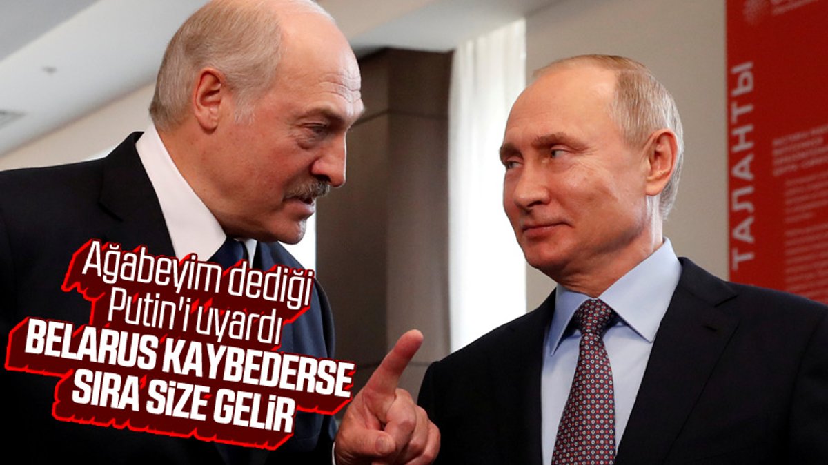 Lukaşenko: Belarus yıkılırsa sıradaki Rusya