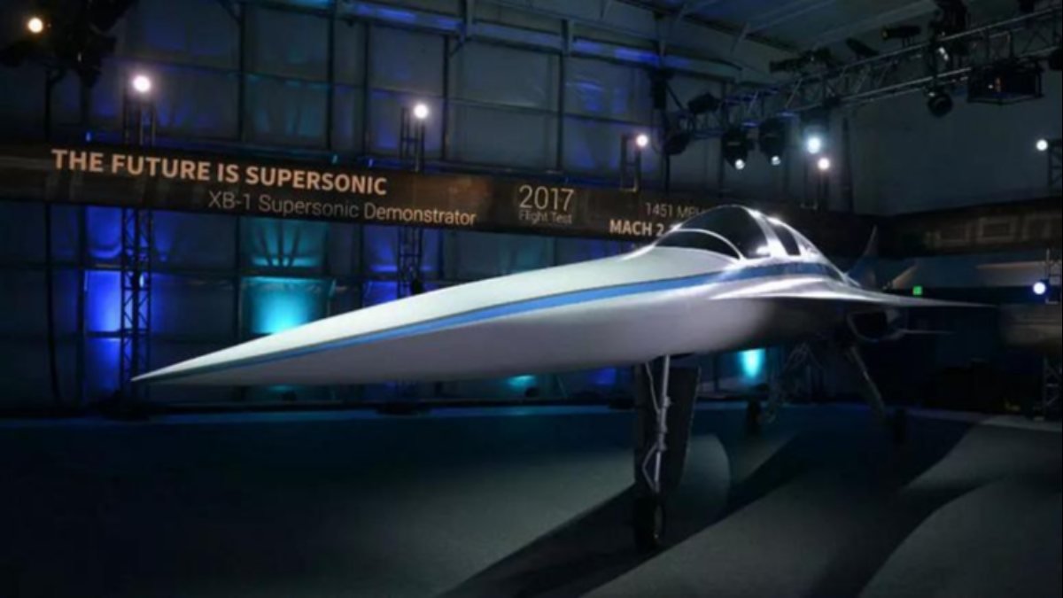 Süpersonik yolcu uçağı XB-1 çok yakında tanıtılacak