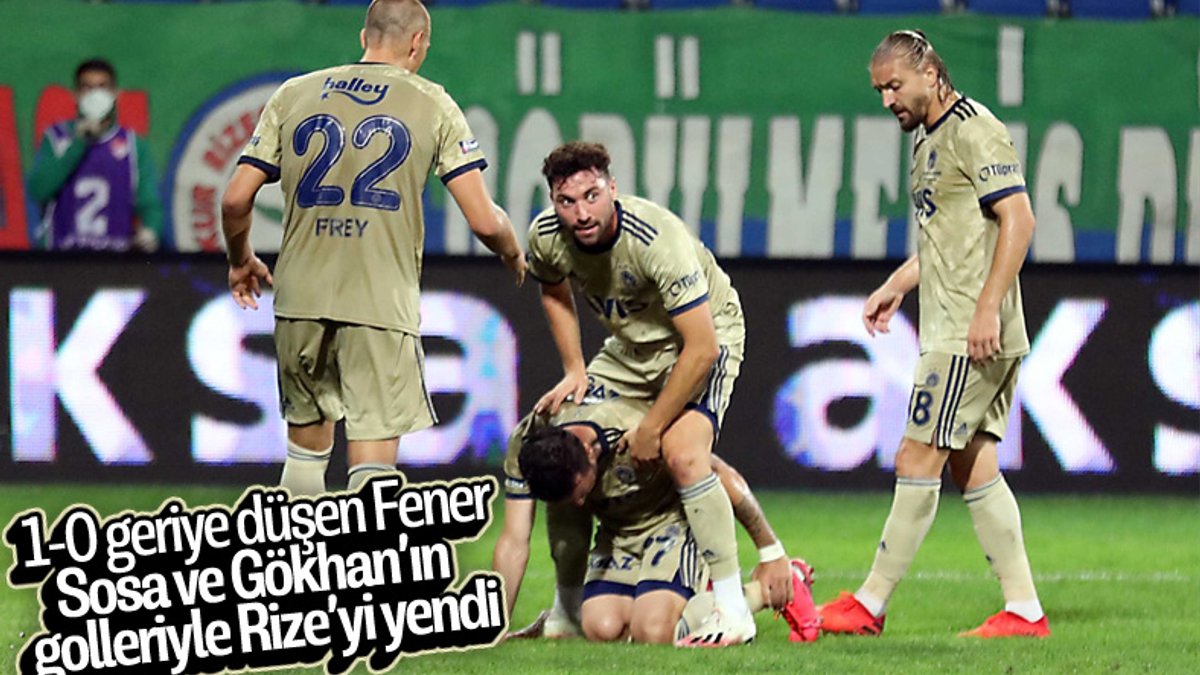 Fenerbahçe lige 3 puanla başladı