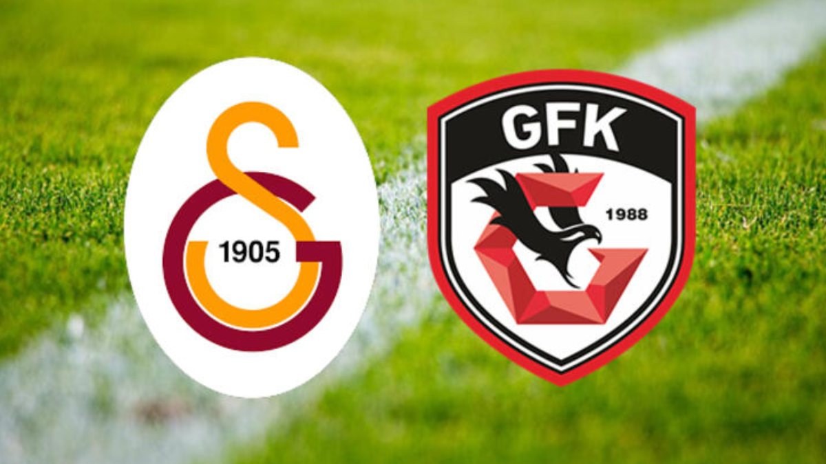 Galatasaray-Gaziantep FK maçının muhtemel 11'leri