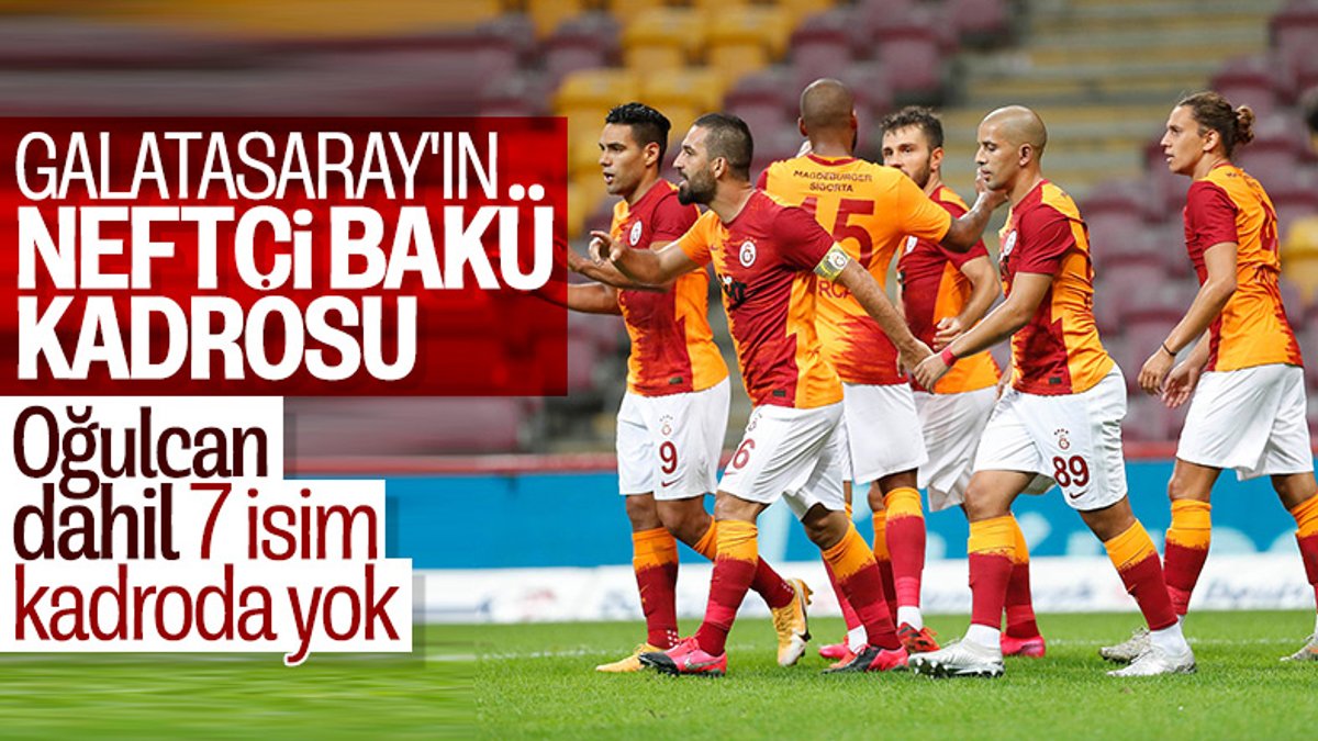 Galatasaray'ın Avrupa Ligi kadrosu