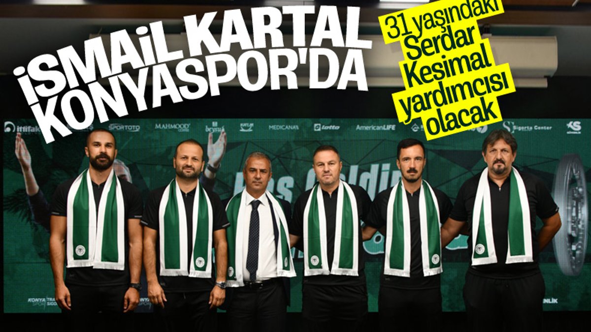 İsmail Kartal, resmen Konyaspor'da