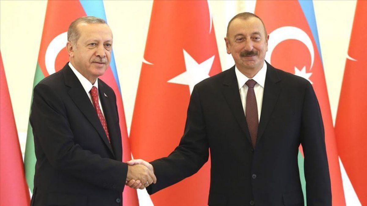 Cumhurbaşkanı Erdoğan, Azerbaycan Cumhurbaşkanı İlham Aliyev ile görüştü