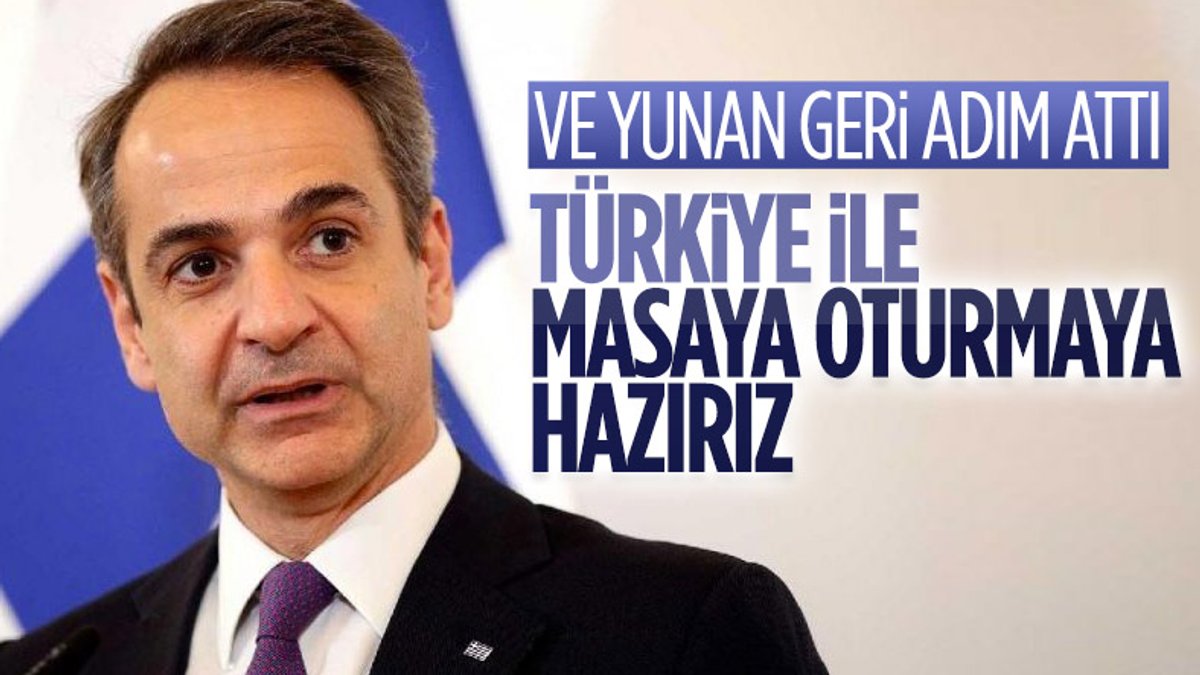 Yunanistan Başbakanı Miçotakis: Türkiye ile görüşmeye hazırız