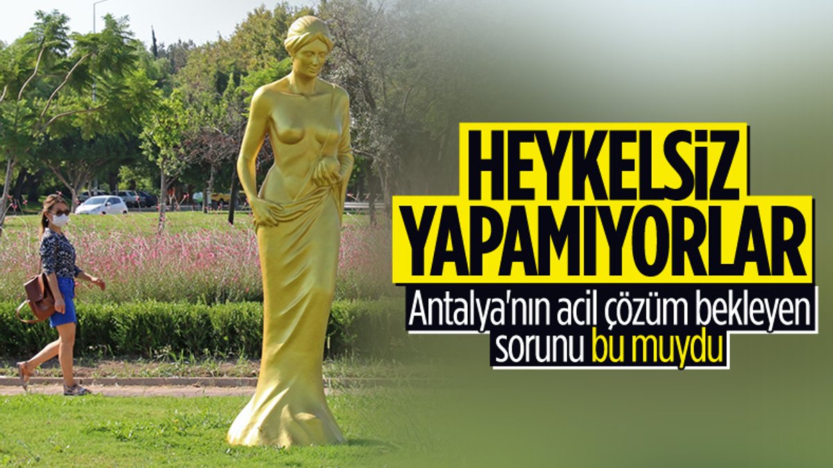 Antalya Altın Portakal Film Festivali için 57 Venüs heykeli dikildi
