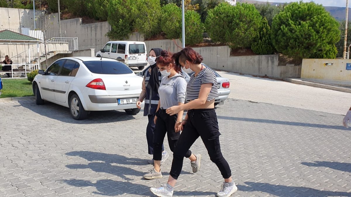 Bursa'da otel odasında 'fuhuş' tuzağı kurup gasp yapan 5 şüpheli tutuklandı